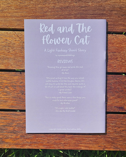 Cozy Fantasy Short Story 'Red And The Flower Cat'