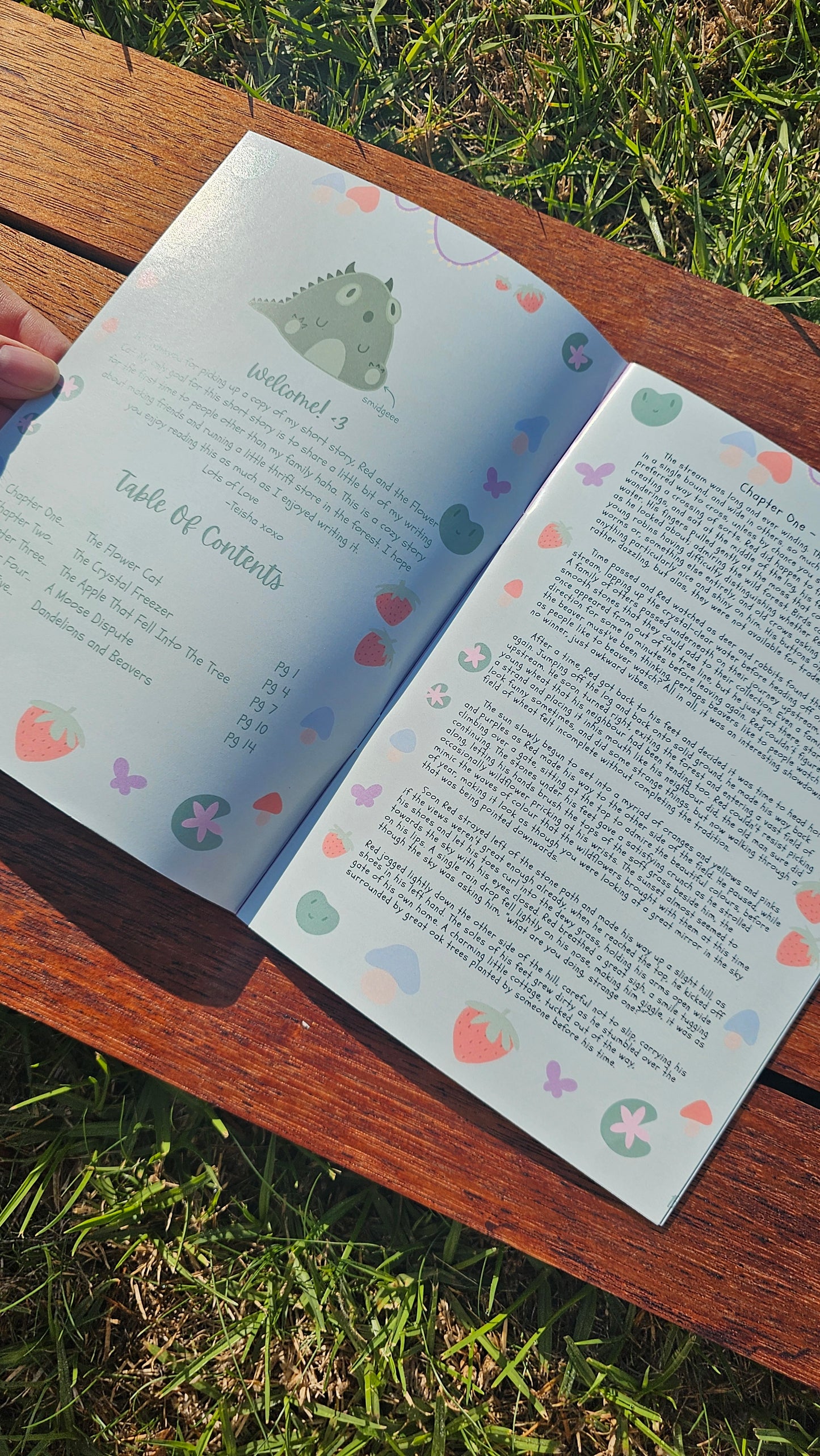 Cozy Fantasy Short Story 'Red And The Flower Cat'